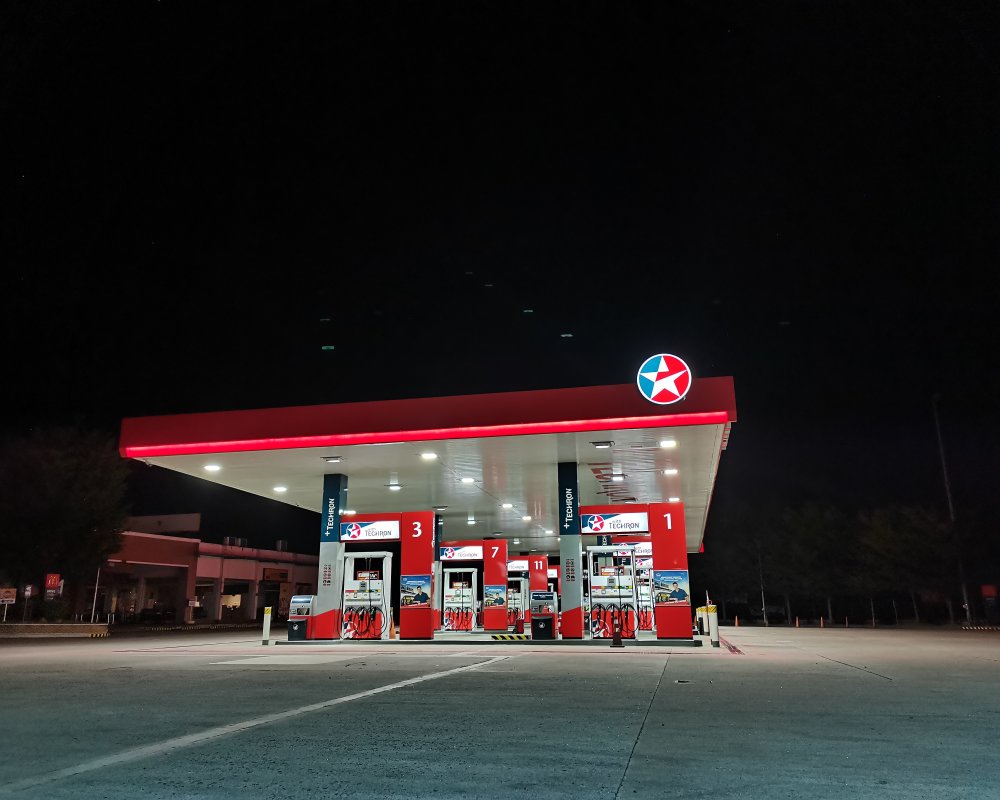 Gasoline Station Deep Dream Generator