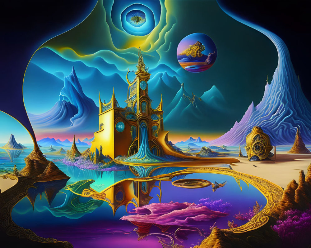 AI Generated Vibrantcastle Photos and Artwork | Deep Dream Generator