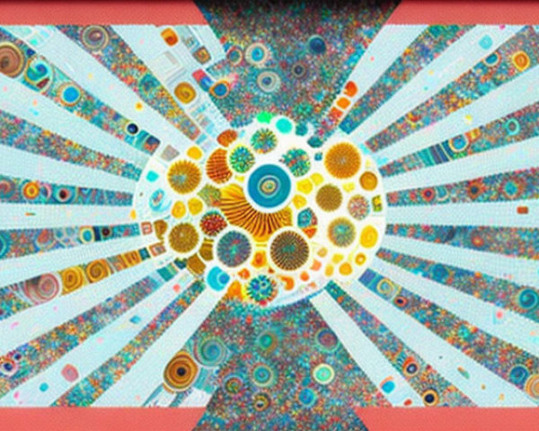 Colorful Mandala Pattern with Intricate Details