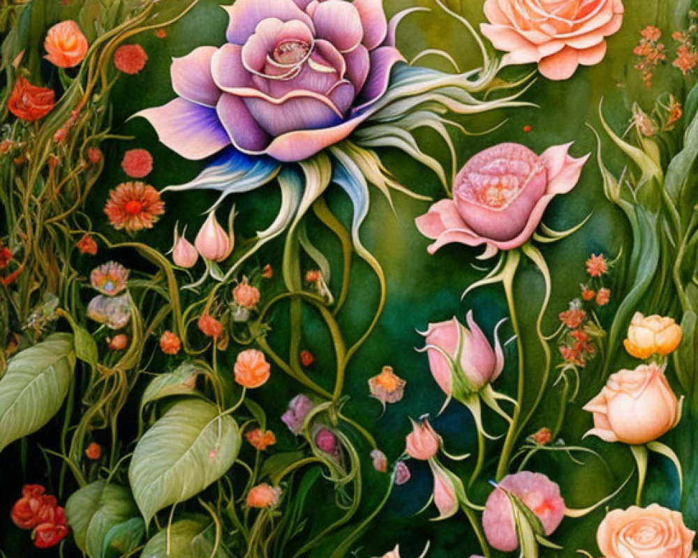 AI Generated Naturedetailedart Photos and Artwork | Deep Dream Generator
